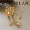 Novos Brincos de Borboleta Exquisitos de Zircônia, Moda Europeia e Americana Versátil com um Toque de Luxo Leve e Alto Padrão, Brincos com Pino de Prata 925 para Mulheres