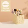 Estilo Crema Lujo Ligero Tenedor de Frutas Cerámica Latas de Almacenamiento Alto Valor de Color Creativo Queso Fruta Tenedor Latas Traje Tenedor Cuchara Venta al por Mayor