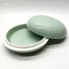 Soporte para Almohadilla de Tinta Caja de Cerámica para Almohadilla de Tinta Tamaño Grande Tamaño Extra Grande Caja Sello de Caligrafía Tallado de Sellos Pintura y Caligrafía Vermellón Caja de Porcelana Caja Vacía con Tapa
