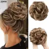 Pelucas europeas y americanas para mujer, anillo para moño, seda de alta temperatura, moño de pelo rizado esponjoso, postizo, peluca transfronteriza, cabeza de capullo de flor