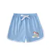 Roupas Infantis 2023 Conjunto Infantil Verão Unicórnio Bebê Hot Pants Camiseta de Manga Curta Shorts Casual Esportivo Conjunto de Duas Peças