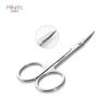 Chuanqi's eyebrow trimming tesoura beleza sobrancelha tesoura pontiaguda aço inoxidável trimmer nariz cabelo tesoura cílios ferramentas de beleza