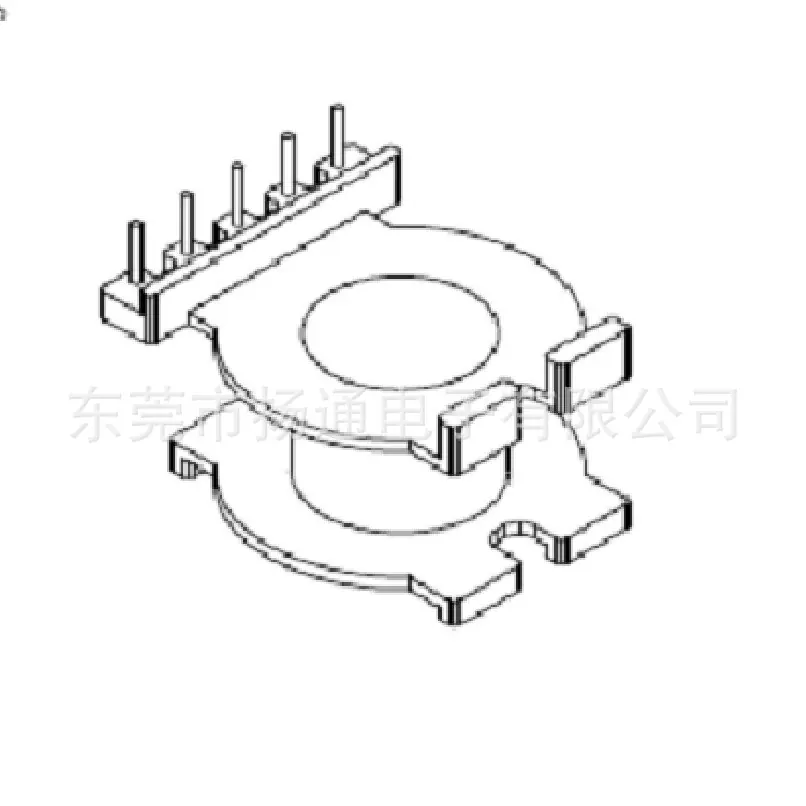 POT3319骨架 5+0  0.25  0.36