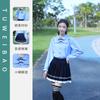 Novo uniforme de formatura para alunos do ensino médio Roupas personalizadas para alunos Roupas de desempenho de palco de estudante Estilo universitário Fabricantes de roupas de classe fotográfica de formatura