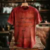 Nova estampa de padrão de jazz abstrato transfronteiriço em camiseta masculina de gola redonda, manga curta, impressão digital 3D, secagem rápida, disponível para atacado a partir de uma peça