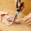 Tijeras de Acero Inoxidable para Huesos de Pollo, Hogar, Cocina, Corte de Carne, Multiusos, Ahorro de Esfuerzo, Venta al por Mayor, Tijeras Multiusos Panda
