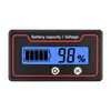 Pantalla de Cristal Líquido LCD Voltímetro de 8-100V para Detección de Capacidad de Batería de Vehículo Eléctrico, Pantalla Digital para Capacidad de Batería de Litio y Plomo-Ácido