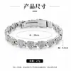 Pulseira de ímã removível cruz feminina pulseira de strass coração fivela de relógio de luxo leve não desbota joias artesanais atacado