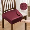 Funda de Silla de Cuero PU Transfronteriza, Funda de Silla Lavable Anti-Arañazos de Gato, Funda de Taburete Extraíble, Funda Protectora para Silla de Comedor al por Mayor