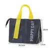 Bolsa de Almuerzo Dopamina para Oficinista Bolsa de Almuerzo de Gran Capacidad Bolsa Térmica Papel de Aluminio Engrosado Bolsa para Acampar al Aire Libre Picnic