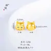 Loja de ouro com Shajin Winnie the Poodle Honey Pot Corda de mão trançada Design de nicho Advanced Sense Correspondência de joias para namorada