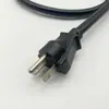 Cable de alimentación de alta potencia de tres conductores estándar americano transfronterizo, cable de PVC y goma 15A