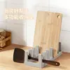 Estante de Almacenamiento para Tapas de Ollas de Cocina Estante Secador de Platos Divisor Creativo para Exhibir Tazones y Platos en la Encimera Estante para Platos