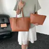 Bolso tote retro, minimalista y elegante para ir al trabajo, nueva colección otoño/invierno 2026, moderno diseño color-block, gran capacidad, bolso de hombro y bolso de mano