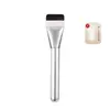 Artículos en stock cepillo de base de sirena de doble cabeza cepillo de base ultrafino sin marcas cepillo raspador no absorbe base de maquillaje de Cangzhou al por mayor