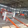 Máquina enchapadora para conducto de extracción de humos ignífugo, superficie de acero, conducto compuesto de magnesio, máquina enchapadora plana PUR, máquina laminadora de tablero de magnesio y vidrio