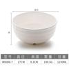 Tazón de melamina palillos tazón caótico para fideos de arroz tazón comercial de plástico porcelana para fideos tazón para avena de desayuno tazón para sopa tazón engrosado