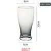 Taza de Cerveza Comercial de Gran Capacidad Cintura Delgada Vidrio de Cristal Taza de Cerveza Artesanal de Trigo Taza de Cerveza de Barril Espesa para el Hogar