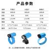 Luz de advertencia multifunción transfronteriza para tobillo y muñeca, recargable por USB, para deportes al aire libre, para correr de noche, para casco de bicicleta