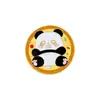 Broche Panda Estilo Chino Lindo Animal Insignia para Bolsa Ropa Accesorios para Bolsa Bambú Panda Gigante Cadena Pin de Solapa