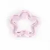 Pendientes Colgantes Llavero Colgante de Flor de Ciruelo Hueca de Estrella Acrílica Japonesa y Coreana Estrella de Cinco Puntas Accesorios para Joyería DIY 1 Paquete