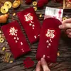 Sobres Rojos del Año de la Oveja para el Festival de Primavera, Sobres Creativos Personalizados con Purpurina para Dinero de la Suerte al por Mayor