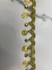Cabeza de belleza borla pincho colgante encaje traje étnico accesorios de disfraz accesorios 8cm de ancho a 9 m