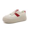 [Personalizado] K3705 Nuevos Zapatos Blancos Transpirables Primavera y Verano 2025 Aumentados Resistentes al Desgaste Casual Suela Fina Estilo Coreano