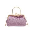 Bolso de mujer de alta calidad nuevo nicho boca de clip famoso bolso Yuanyuan versátil bolso de mano para cena moda Bolso de hombro cruzado tipo concha