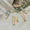 Horquilla de Ácido Acético Fantasía Transfronteriza Sin Rastro Horquilla Súper Hada Clip para Flequillo Lateral Celebrante Cibernético Clip de Pato Gradiente Accesorios para el Cabello Tocado