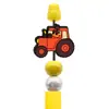 Venta Directa Transfronteriza de Bolígrafos de Pegamento Suave de PVC de Colores Nuevos para Acción de Gracias, Bolígrafos de Tinta Bicelada para DIY, Cuentas Sueltas, Cuentas de Enfoque, Accesorios al por Mayor