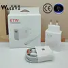 Cargador Rápido de 67W con Etiqueta Azul, Certificado CE Transfronterizo, con Estándar Europeo, Adecuado para Cargadores Huawei, Redmi y Xiaomi