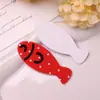 Desenho Animado Estilo Japonês Fofo Peixe Pequeno Pintado à Mão Estampa Patch de Acrílico DIY Presilha de Cabelo Clipes de Cabelo Capa de Celular Flor de Sapato Acessório