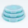 Fiambrera Portátil Retráctil Plegable Se Puede Calentar en Microondas y Guardar en Refrigerador