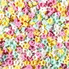 Bloques de construcción de estrella de cinco puntas, Relleno de bola hecho a mano DIY, Slime squishy DIY, Materiales para pelotas ruidosas, Mayoreo