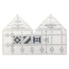 Regla Acrílica para Costura y Patchwork Regla de Diseño de Ropa 90 grados Tela Cortada Irregularmente Regla Doble Plantilla de Patchwork Transfronterizo