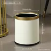 Papelera de Anillo Doble Capa para el Hogar Gran Capacidad Ecológica Desodorante Sala de Estar Cocina Doble Uso Clasificación Cubo de Almacenamiento Cilíndrico