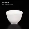 Cerâmica branca para cuidados com a pele tigela pequena branca porcelana branca xícara de chá para água tigela de óleos essenciais para salão de beleza tigela para misturar máscara tigela para misturar spa