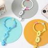Llavero de Campana Creativo DIY Cadena de Color Cadena para Funda de Teléfono Móvil Colgante de Muñeca Accesorios para Llaves Colgante para Bolso