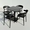 Mesa de Balcón para Exteriores, Mesa Redonda Pequeña de Acero al Carbono Resistente al Sol y la Lluvia para Patio Exterior, Jardín, Tienda de Té con Leche, Uso en Exteriores