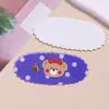 Parche Adhesivo de Oso Ovalado de Encaje Lindo Estampado Acrílico DIY Clip Lateral Imán para Refrigerador Funda de Teléfono Móvil Accesorios de Flor para Zapatos