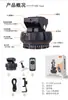 Yt1200 Gimbal de Rastreamento Facial Ferramenta de Selfie para Câmeras e Câmeras Mirrorless, Gimbal Inteligente Elétrico com Controle Remoto