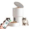 Alimentador automático para mascotas gato temporizado cuantitativo inteligente comida para gatos comida para perros control remoto wifi máquina de alimentación