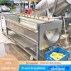 Equipamento de limpeza para escova de cabelo de ostra máquina de limpeza e descascamento de batata doce rolo de cabelo para batata gengibre equipamento de limpeza e descascamento