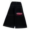 American Retro hiphop Nova Primavera Estilo Hip-hop Marca da moda Jeans Reto Solto Calças Cropped de Perna Larga Casual