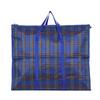 Venta al por mayor de fábrica comercio exterior tela Oxford gran capacidad edredón ropa bolsa de mudanza a cuadros rayada bolsa de almacenamiento portátil