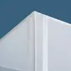Mosquitero Estudiante con Techo Cuadrado y Tres Puertas, Modelo Estudiante para Dormitorio, Mosquitero de Cama a Prueba de Polvo con Cremallera para Dormitorio Estudiantil, Incluye Poste para Ventilador