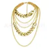 Colar Pulseira de Ouro Hip-Hop Chapéu Preto de Pescador Popular Óculos com Armação de Espelho Anel de Dólar Conjunto de Vestido de Baile