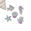 Nuevo Dibujo Animado DIY Animales Marinos Estrella de Mar Concha Accesorios de Resina Pegamento de Crema Funda para Teléfono Móvil Imán de Refrigerador Decoración