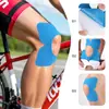Adesivos Elásticos Pré-Cortados em Formato Floral para Suporte de Joelho e Pulso para Fixação Muscular e Bandagens Esportivas Anti-Fricção